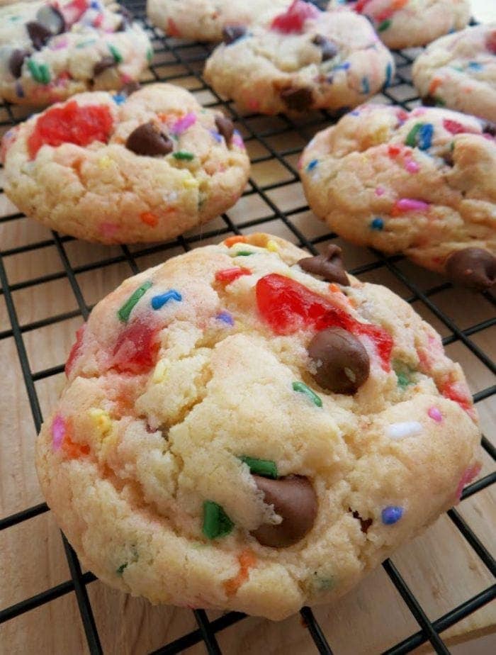 Banana Split Cookies Cookie Recipe