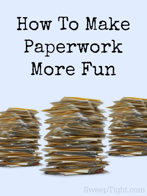 10 Ways to Make Paperwork and Office Work more fun