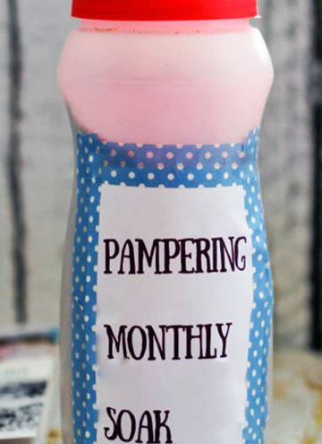 PMS Sea Salt Soak Recipe
