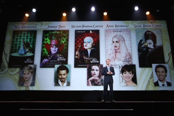 Cast of #DisneyAlice #D23Expo