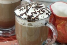 Mocha Cookie Crumble Cappuccino Recipe