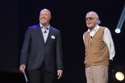 Stan Lee surprise at #D23Expo