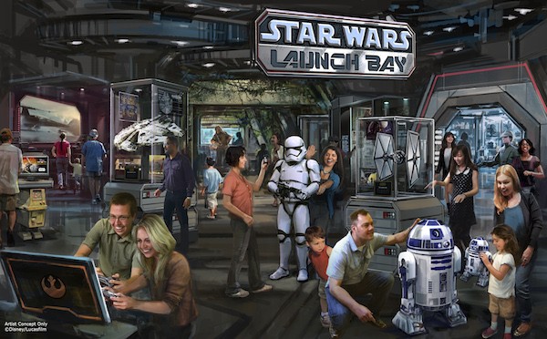 Star Wars Launch Bay to be added to Disney Parks #StarWars #D23Expo