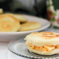Arepa Breakfast Sandwich Recipe #PANFan