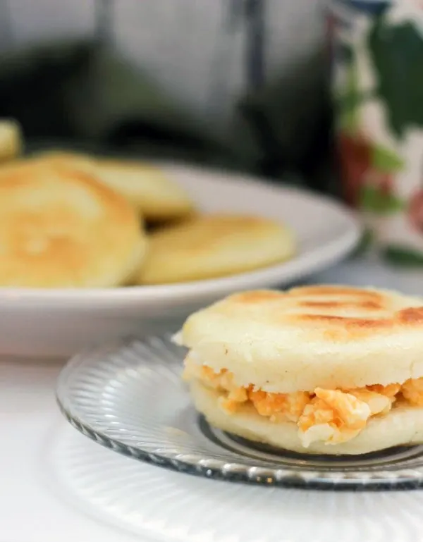 Arepa Breakfast Sandwich Recipe #PANFan