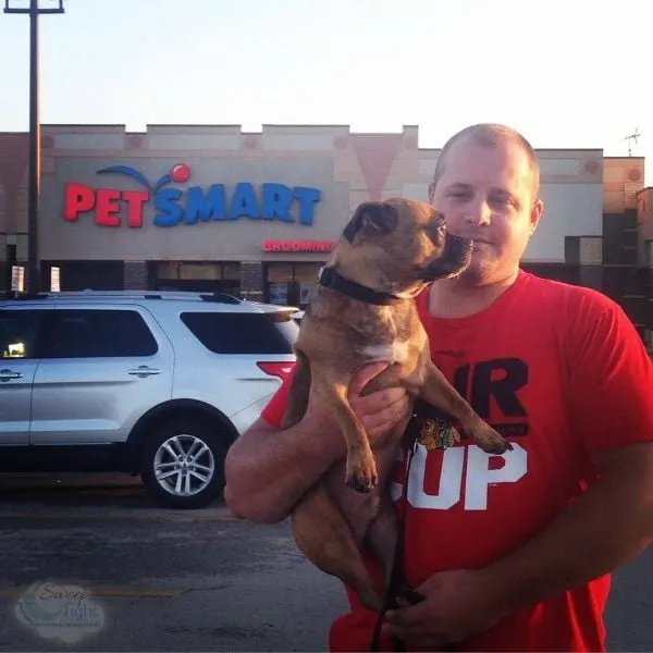 Grump's First Trip to PetSmart for Dog Food