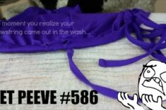 Simple Lifehack - How to fix a drawstring that came out of your clothes using just a safety pin