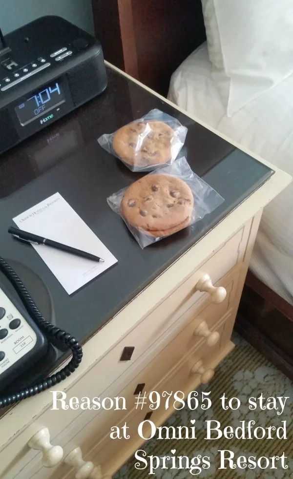 Best resort ever. Cookies. Allegheny Mountains #MFRoadTrip