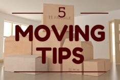 5 Moving Tips for a Less Stressful Move