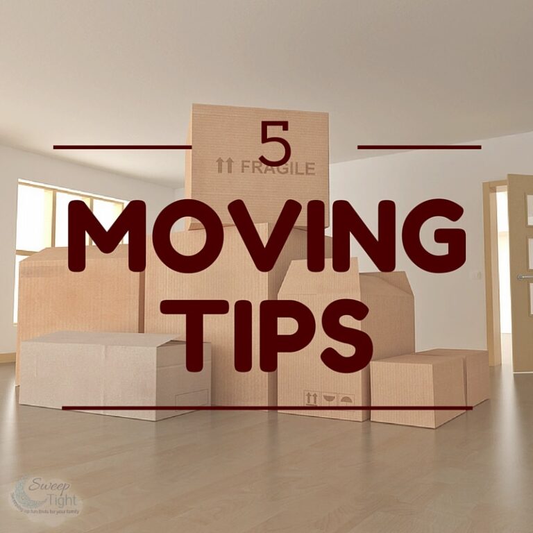 5 Moving Tips for a Less Stressful Move