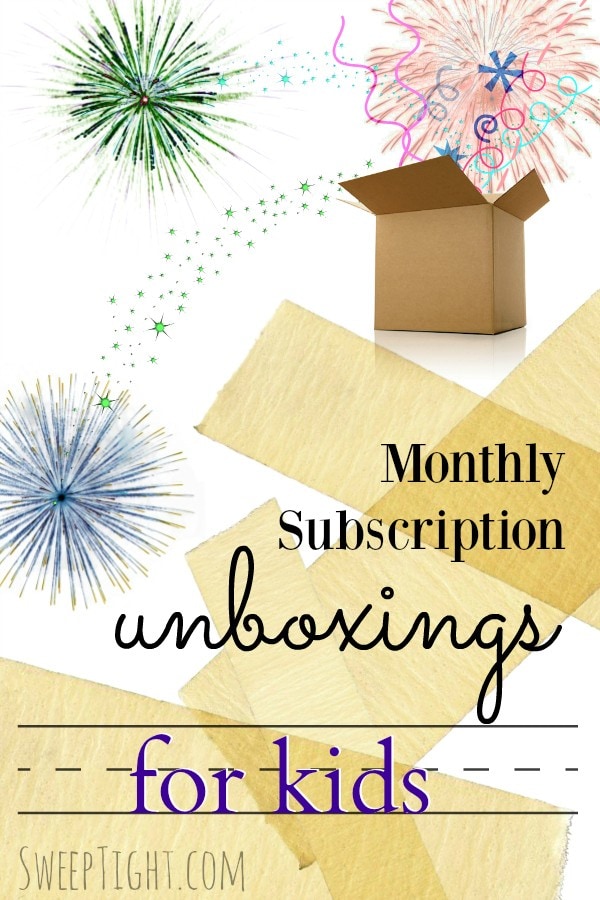 Kids' Monthly Subscription Boxes Unboxing Videos