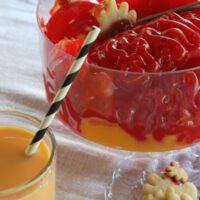 TruMoo Orange Scream Milk is so fun for easy Halloween Recipes!