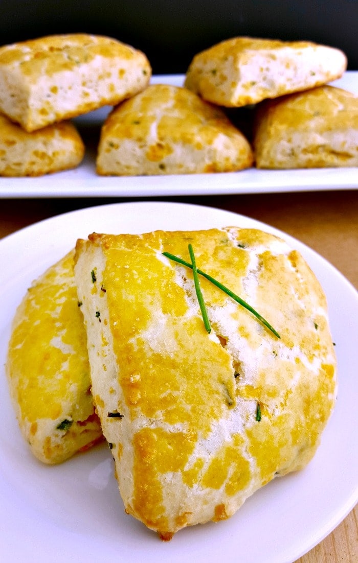 Savory Cheddar and Chive Scones Recipe