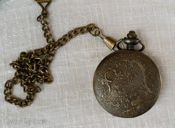 The back of a Starling Pocket Watch. 