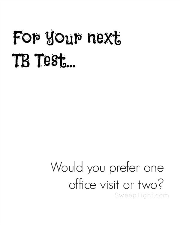 For your next TB test, choose the blood test instead. 1 visit instead of 2. Accurate. Reliable. Done. #TBBloodTest #IC #ad
