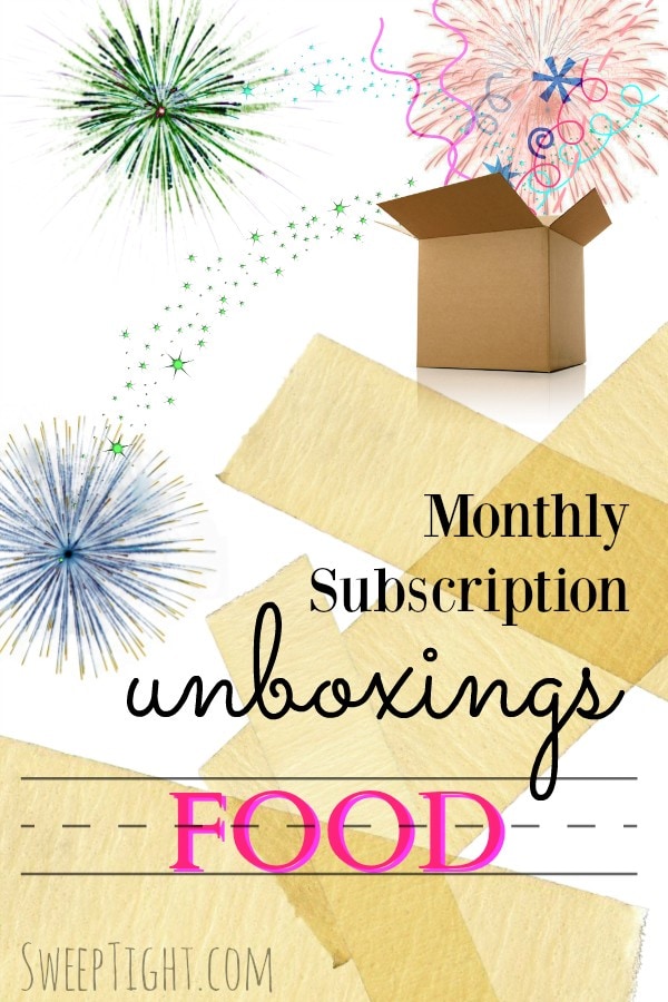 Food Subscription Boxes Unboxing Videos