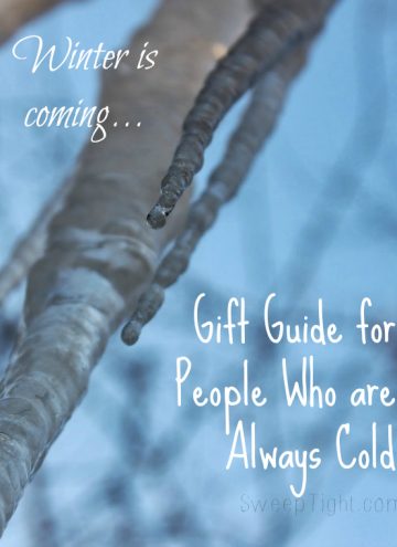 Gift Guide for People Who are Always Cold