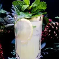 Lemonade Mint Cheer Holiday Cocktail Recipe