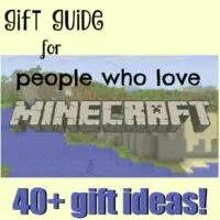 Who doesn't love Minecraft?! Check out this gift guide with over 40 ideas!