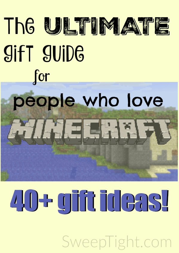 Who doesn't love Minecraft?! Check out this gift guide with over 40 ideas!