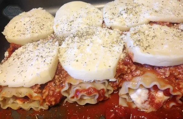 Lasagna Rolls with Bertolli Riserva 