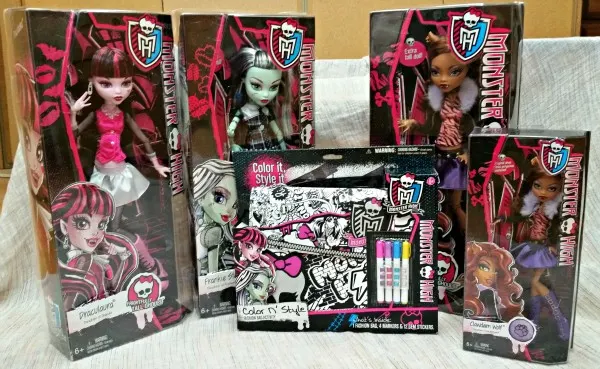 Monster high clearance dolls 2015