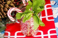 Ginger Beer Cocktails - Peppermint Ginger Sparkle Recipe