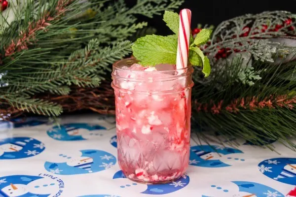 Ginger Beer Cocktails - Peppermint Ginger Sparkle Recipe