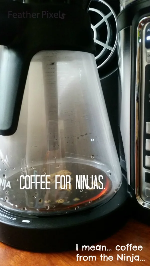The Ninja Coffee Bar is now in our office. And... we've all turned into Ninjas. True story.