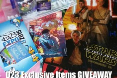 2015 Disney D23 Exclusive Items Giveaway Package