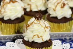 Chocolate Cupcakes with Salted Caramel Frosting Recipe
