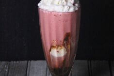 Double Chocolate Red Velvet Cake Shake Recipe