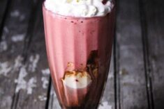 Double Chocolate Red Velvet Cake Shake Recipe