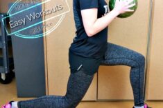 Set up a fitness station for easy workouts for home or office #funfitness