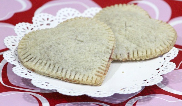Mini Heart Pies Recipe with Cherry Filling