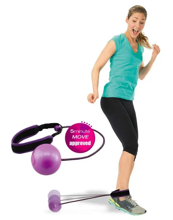 Set up a fitness station for easy workouts for home or office #funfitness