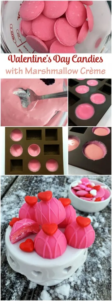 Valentine Candy Recipe - Candies with Marshmallow Crème