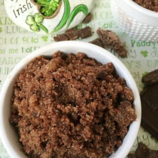 DIY Mint Chocolate Sugar Scrub Recipe