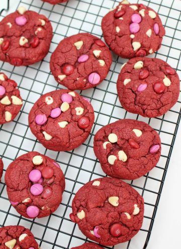 Easy Red Velvet Cookies Recipe - Valentine's Day Cookies