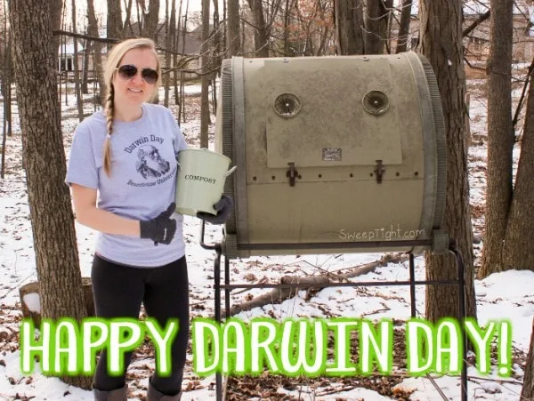 Happy Darwin Day! - How to compost at home and why EVERYONE should