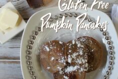 Gluten free pancakes recipe - high protein pumpkin pancakes