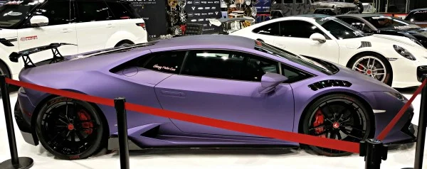 Awesome matte purple 2016 Chicago Auto Show Recap
