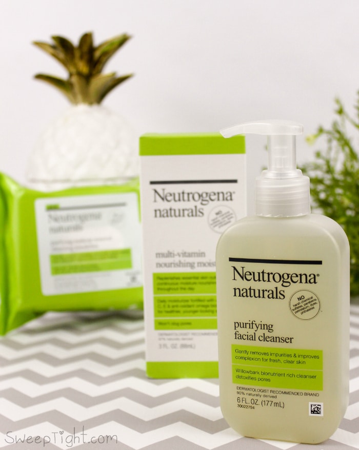 Natural face care routine #NeutrogenaNaturals #IC #ad
