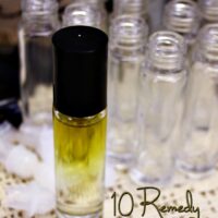DIY Essential Oil Roller Bottles - 10 Remedy Blends