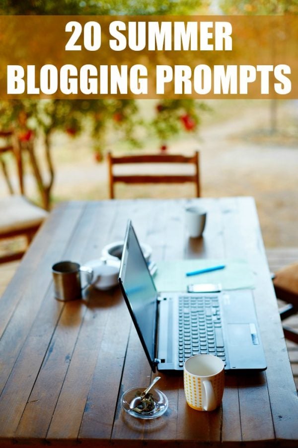 20 Summer Writing Prompts for Bloggers