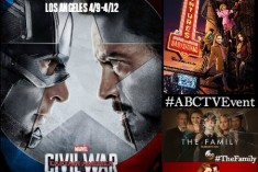 Team Iron Man all the way here! #CaptainAmericaEvent #TeamIronMan #ABCTVEvent #TheFamily #TheCatch #AdventuresInBabysitting #TheRealONeals #TGIT