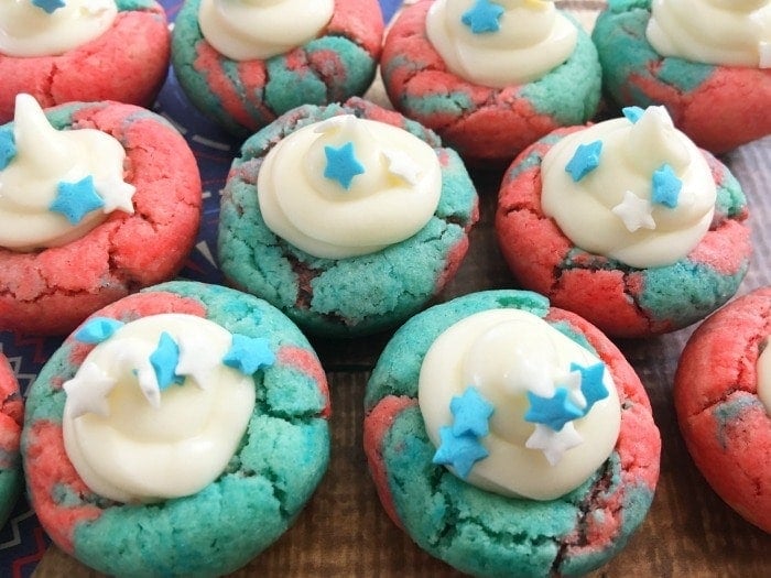 Firecracker Bites - 4th of July Cookies Recipe