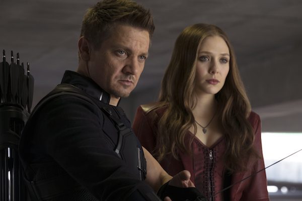 Exclusive Interview with Elizabeth Olsen and Jeremy Renner for Captain America: Civil War #CaptainAmericaEvent