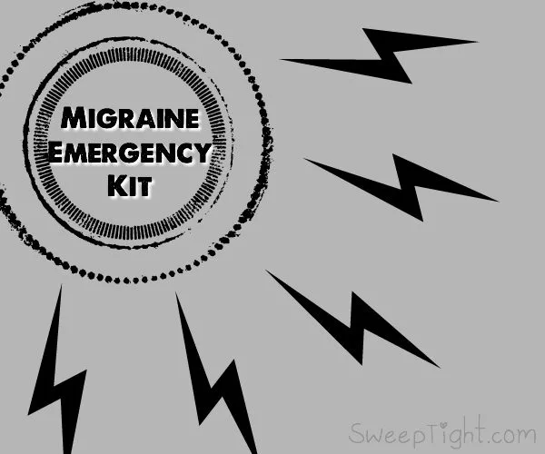 Prepare a Migraine Emergency Kit to prevent your daily activities from suffering.