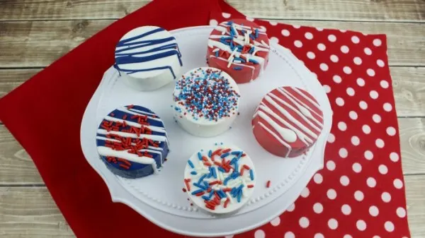 Patriotic Oreos